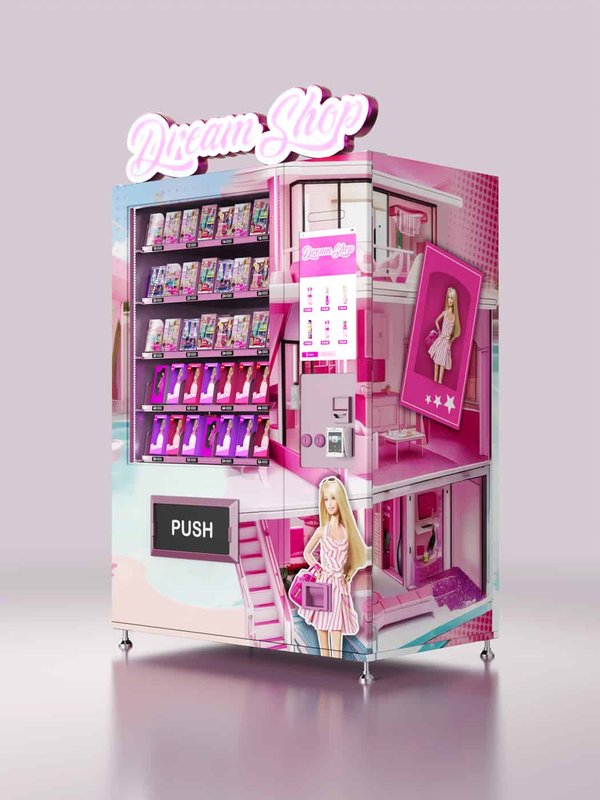 Dream Shop machine deployed in venue