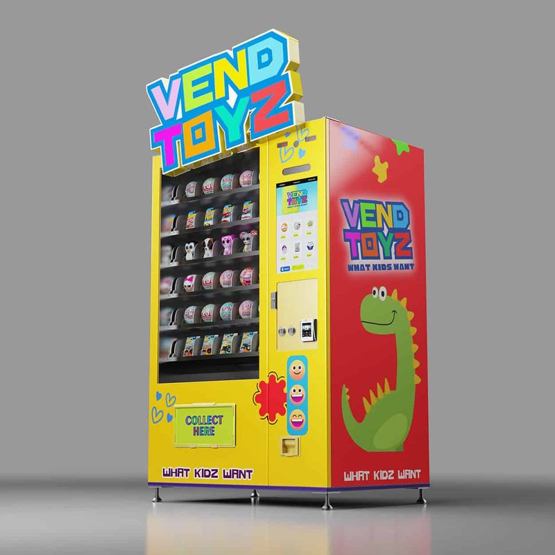 Vend Toyz machine placed in high-traffic family venue